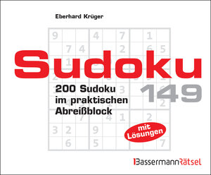 Buchcover Sudoku Block 149 (5 Exemplare à 2,99 €) | Eberhard Krüger | EAN 9783809465249 | ISBN 3-8094-6524-0 | ISBN 978-3-8094-6524-9
