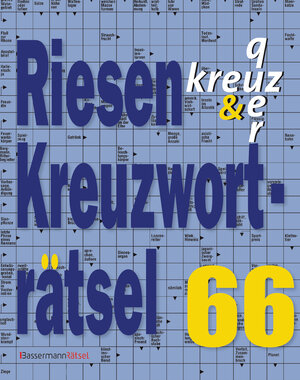 Buchcover Riesen-Kreuzworträtsel 66 (5 Exemplare à 2,99 €) | Eberhard Krüger | EAN 9783809465812 | ISBN 3-8094-6581-X | ISBN 978-3-8094-6581-2