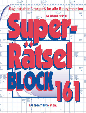 Buchcover Superrätselblock 161 (5 Exemplare à 3,99 €) | Eberhard Krüger | EAN 9783809466376 | ISBN 3-8094-6637-9 | ISBN 978-3-8094-6637-6