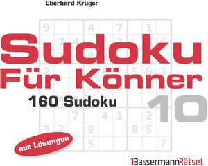 Buchcover Sudoku für Könner 10 (5 Exemplare à 2,99 €) | Eberhard Krüger | EAN 9783809466697 | ISBN 3-8094-6669-7 | ISBN 978-3-8094-6669-7