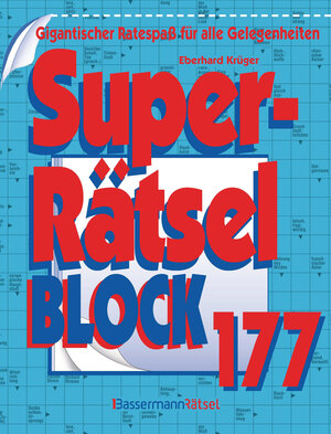 Buchcover Superrätselblock 177 (5 Exemplare à 3,99 €) | Eberhard Krüger | EAN 9783809467366 | ISBN 3-8094-6736-7 | ISBN 978-3-8094-6736-6