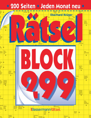 Buchcover Rätselblock 299 (5 Exemplare à 2,99 €) | Eberhard Krüger | EAN 9783809467489 | ISBN 3-8094-6748-0 | ISBN 978-3-8094-6748-9