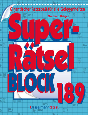 Buchcover Superrätselblock 189 (5 Exemplare à 4,99 €) | Eberhard Krüger | EAN 9783809467984 | ISBN 3-8094-6798-7 | ISBN 978-3-8094-6798-4