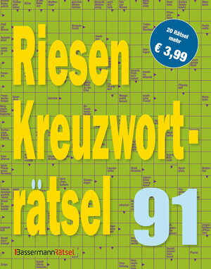 Buchcover Riesen-Kreuzworträtsel 91 (5 Exemplare à 3,99 €) | Eberhard Krüger | EAN 9783809468189 | ISBN 3-8094-6818-5 | ISBN 978-3-8094-6818-9