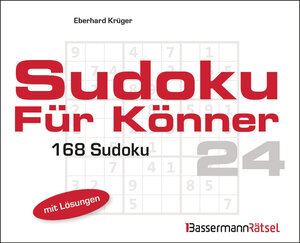 Buchcover Sudoku für Könner 24 (5 Exemplare à 2,99 €) | Eberhard Krüger | EAN 9783809469117 | ISBN 3-8094-6911-4 | ISBN 978-3-8094-6911-7