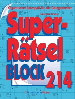 Buchcover Superrätselblock 214 (5 Exemplare à 4,99 €) | Eberhard Krüger | EAN 9783809469414 | ISBN 3-8094-6941-6 | ISBN 978-3-8094-6941-4