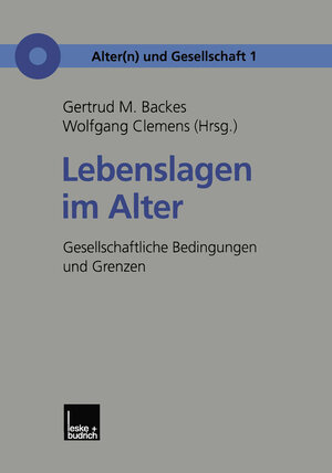 Buchcover Lebenslagen im Alter  | EAN 9783810023797 | ISBN 3-8100-2379-5 | ISBN 978-3-8100-2379-7
