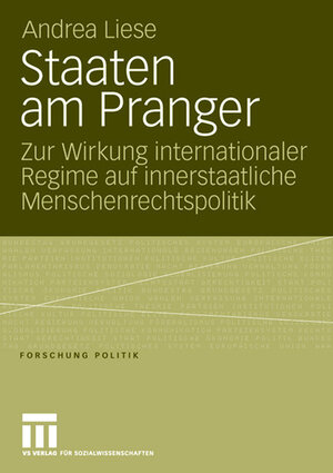 Staaten am Pranger: Zur Wirkung internationaler Regime auf innerstaatliche Menschenrechtspolitik (Forschung Politik)