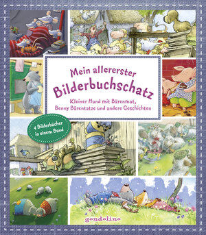 Buchcover Mein allererster Bilderbuchschatz: Kleiner Hund mit Bärenmut, Benny Bärentatze und andere Geschichten | Bengt Birck | EAN 9783811234550 | ISBN 3-8112-3455-2 | ISBN 978-3-8112-3455-0