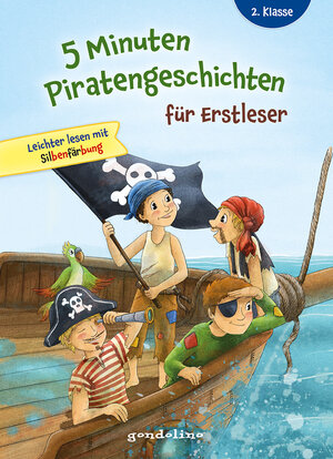 Buchcover 5 Minuten Piratengeschichten für Erstleser, 2. Klasse - Leichter lesen mit Silbenfärbung  | EAN 9783811235700 | ISBN 3-8112-3570-2 | ISBN 978-3-8112-3570-0