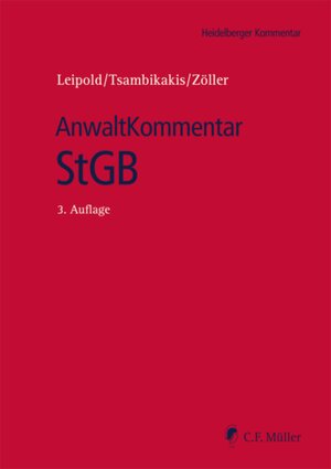 Buchcover AnwaltKommentar StGB | Martin Asholt | EAN 9783811406483 | ISBN 3-8114-0648-5 | ISBN 978-3-8114-0648-3