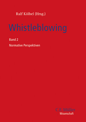 Buchcover Whistleblowing | Andreas Fisahn | EAN 9783811406759 | ISBN 3-8114-0675-2 | ISBN 978-3-8114-0675-9