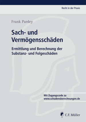 Buchcover Sach- und Vermögensschäden | Frank Pardey | EAN 9783811419278 | ISBN 3-8114-1927-7 | ISBN 978-3-8114-1927-8