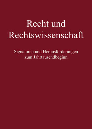 Buchcover Recht und Rechtswissenschaft | Ulrich Beyerlin | EAN 9783811423060 | ISBN 3-8114-2306-1 | ISBN 978-3-8114-2306-0