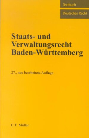 Staats- und Verwaltungsrecht Baden-Württemberg