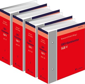 Buchcover SGB V-Kommentar - Gesetzliche Krankenversicherung - GKV | Stefan Bäune | EAN 9783811434264 | ISBN 3-8114-3426-8 | ISBN 978-3-8114-3426-4