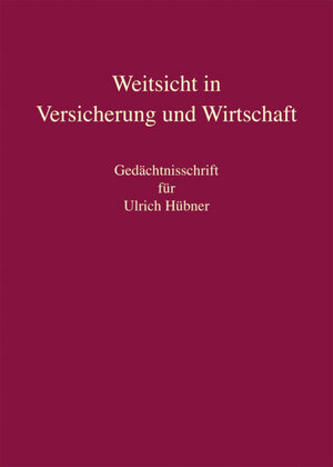 Buchcover Weitsicht in Versicherung und Wirtschaft  | EAN 9783811439283 | ISBN 3-8114-3928-6 | ISBN 978-3-8114-3928-3