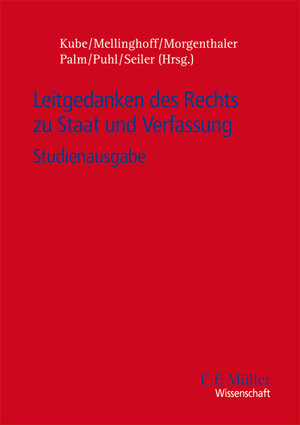 Buchcover Leitgedanken des Rechts zu Staat und Verfassung  | EAN 9783811439429 | ISBN 3-8114-3942-1 | ISBN 978-3-8114-3942-9