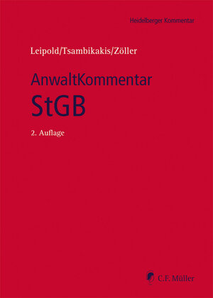 Buchcover AnwaltKommentar StGB | Markus Mavany | EAN 9783811441262 | ISBN 3-8114-4126-4 | ISBN 978-3-8114-4126-2