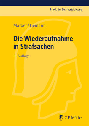 Buchcover Die Wiederaufnahme in Strafsachen | Klaus Marxen | EAN 9783811443204 | ISBN 3-8114-4320-8 | ISBN 978-3-8114-4320-4