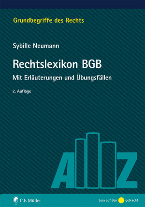 Buchcover Rechtslexikon BGB | Sybille Neumann | EAN 9783811449626 | ISBN 3-8114-4962-1 | ISBN 978-3-8114-4962-6