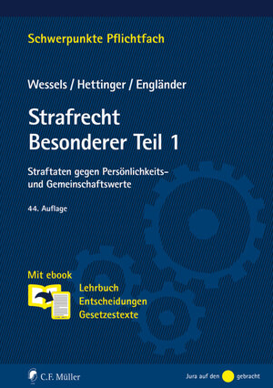 Buchcover Strafrecht Besonderer Teil / 1  | EAN 9783811449725 | ISBN 3-8114-4972-9 | ISBN 978-3-8114-4972-5