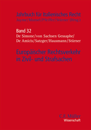 Buchcover Europäischer Rechtsverkehr in Zivil- und Strafsachen | Gaetano de de Amicis | EAN 9783811452633 | ISBN 3-8114-5263-0 | ISBN 978-3-8114-5263-3