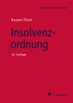 Buchcover Insolvenzordnung | Christian Brünkmans, LL.M. | EAN 9783811453166 | ISBN 3-8114-5316-5 | ISBN 978-3-8114-5316-6