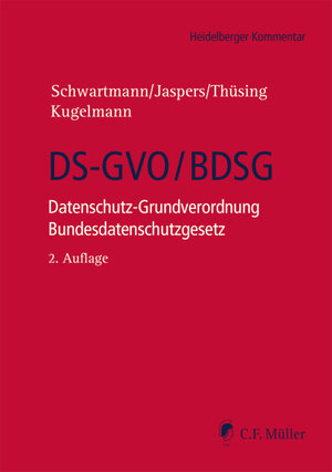 Buchcover DS-GVO/BDSG | Michael Atzert | EAN 9783811455658 | ISBN 3-8114-5565-6 | ISBN 978-3-8114-5565-8