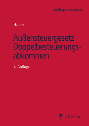 Buchcover Außensteuergesetz Doppelbesteuerungsabkommen (AStG/DBA) | Gerrit Bartsch | EAN 9783811458161 | ISBN 3-8114-5816-7 | ISBN 978-3-8114-5816-1