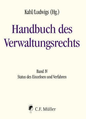 Buchcover Handbuch des Verwaltungsrechts  | EAN 9783811458222 | ISBN 3-8114-5822-1 | ISBN 978-3-8114-5822-2