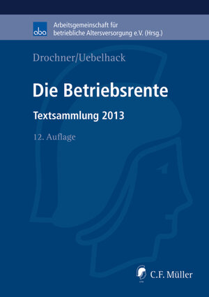 Buchcover Die Betriebsrente | Sabine Drochner | EAN 9783811459199 | ISBN 3-8114-5919-8 | ISBN 978-3-8114-5919-9