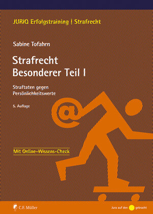 Buchcover Strafrecht Besonderer Teil I | Sabine Tofahrn | EAN 9783811461031 | ISBN 3-8114-6103-6 | ISBN 978-3-8114-6103-1