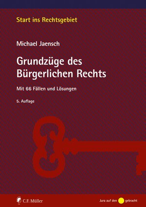 Buchcover Grundzüge des Bürgerlichen Rechts | Michael Jaensch | EAN 9783811461222 | ISBN 3-8114-6122-2 | ISBN 978-3-8114-6122-2