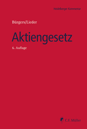 Buchcover Aktiengesetz | EAN 9783811462335 | ISBN 3-8114-6233-4 | ISBN 978-3-8114-6233-5