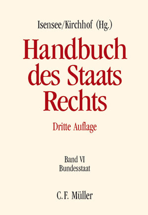 Buchcover Handbuch des Staatsrechts | Michael Anderheiden | EAN 9783811463363 | ISBN 3-8114-6336-5 | ISBN 978-3-8114-6336-3