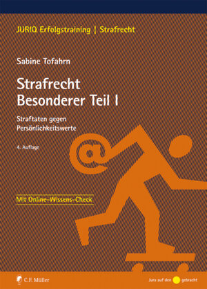 Buchcover Strafrecht Besonderer Teil I | Sabine Tofahrn | EAN 9783811475229 | ISBN 3-8114-7522-3 | ISBN 978-3-8114-7522-9