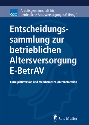 Buchcover Entscheidungssammlung zur betrieblichen Altersversorgung | Sabine Drochner | EAN 9783811483118 | ISBN 3-8114-8311-0 | ISBN 978-3-8114-8311-8