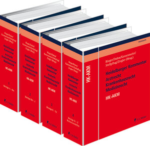 Buchcover Heidelberger Kommentar Arztrecht Krankenhausrecht Medizinrecht - HK-AKM | Stefan Bäune | EAN 9783811483187 | ISBN 3-8114-8318-8 | ISBN 978-3-8114-8318-7