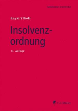 Buchcover Insolvenzordnung | Christian Brünkmans | EAN 9783811488106 | ISBN 3-8114-8810-4 | ISBN 978-3-8114-8810-6