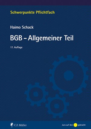 Buchcover BGB-Allgemeiner Teil | Haimo Schack | EAN 9783811488472 | ISBN 3-8114-8847-3 | ISBN 978-3-8114-8847-2