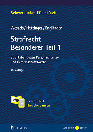 Buchcover Strafrecht Besonderer Teil / 1  | EAN 9783811488823 | ISBN 3-8114-8882-1 | ISBN 978-3-8114-8882-3