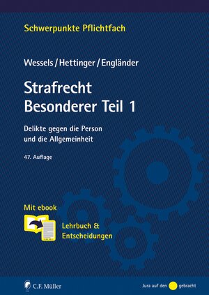 Buchcover Strafrecht Besonderer Teil / 1  | EAN 9783811489073 | ISBN 3-8114-8907-0 | ISBN 978-3-8114-8907-3