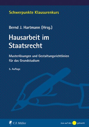 Buchcover Hausarbeit im Staatsrecht | Tristan Barczak LL.M. | EAN 9783811489134 | ISBN 3-8114-8913-5 | ISBN 978-3-8114-8913-4