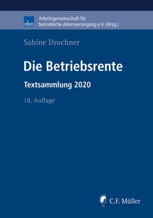 Buchcover Die Betriebsrente | Sabine Drochner | EAN 9783811490918 | ISBN 3-8114-9091-5 | ISBN 978-3-8114-9091-8