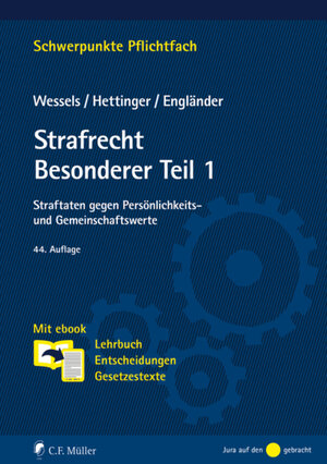 Buchcover Strafrecht Besonderer Teil / 1  | EAN 9783811492646 | ISBN 3-8114-9264-0 | ISBN 978-3-8114-9264-6