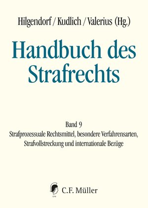 Buchcover Handbuch des Strafrechts  | EAN 9783811492929 | ISBN 3-8114-9292-6 | ISBN 978-3-8114-9292-9