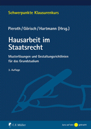 Buchcover Hausarbeit im Staatsrecht | Tobias Aubel | EAN 9783811494121 | ISBN 3-8114-9412-0 | ISBN 978-3-8114-9412-1