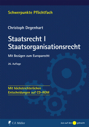 Buchcover Staatsrecht I. Staatsorganisationsrecht | Christoph Degenhart | EAN 9783811497467 | ISBN 3-8114-9746-4 | ISBN 978-3-8114-9746-7