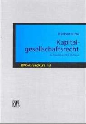 Buchcover Kapitalgesellschaftsrecht | Heribert Hirte | EAN 9783814508986 | ISBN 3-8145-0898-X | ISBN 978-3-8145-0898-6